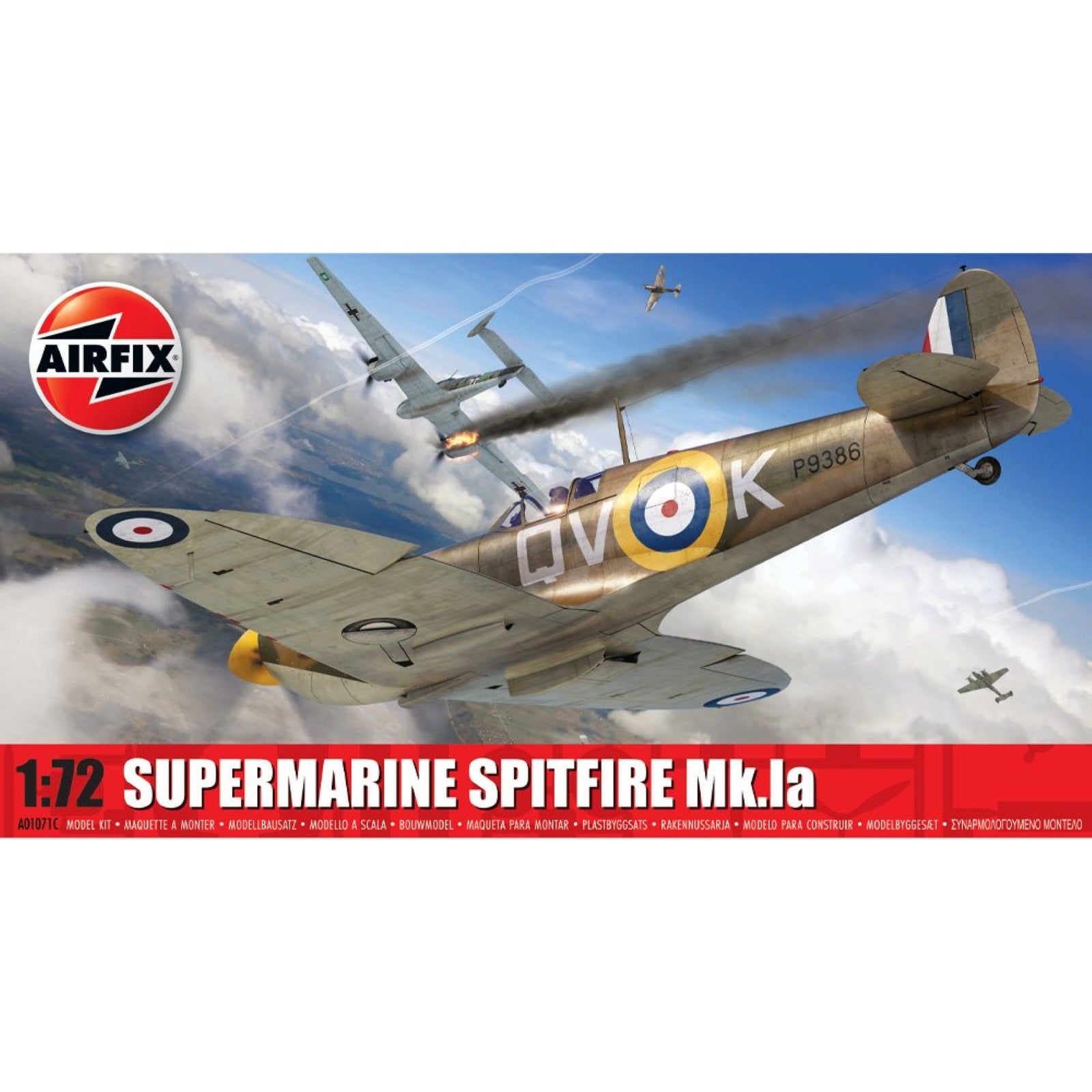 AIRFIX 1/72 SUPERMARINE SPITFIRE MK.IA